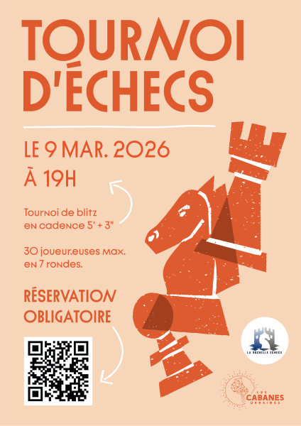 Affiche échecs 2