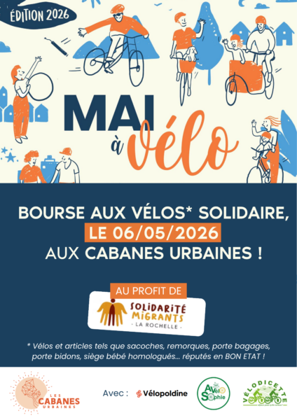 Mai à vélo Cabanes Urbaines